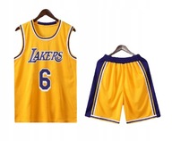 Koszulka do koszykówki James Kids nr 6 Lakers