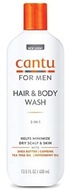 CANTU Mens 2 in 1 Hair & Body Wash Pre mužov