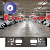 Tolatókamera rendszámtábla keretben, autós kamera LED-del Manta