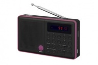 ELTRA Radio Pliszka USB, FM czarne