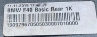 STOSSSTANGE HECK HINTEN BMW 1 F40 19- PDC BASIC