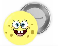 Przypinka do plecaka Pin Button Badzik SPONGEBOB Patryk 44mm #5