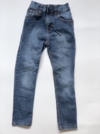 NEXT jeansy r. 110, ale jak 122 w H&M (opis)