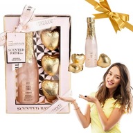 SZETT NŐI KOZMETIKUMOK VALENTIN NAPI AJÁNDÉK PEZSGŐ