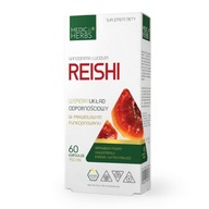 Medica Herbs REISHI Grzyb Lakownica Żółtawa 60kaps