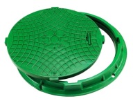 Kryt poklopu pre studňu 60 cm + zámok