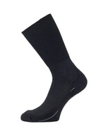 Trvanlivé ponožky do polovice lýtok, čierne