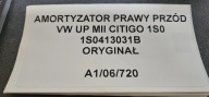 shock absorber right front VW UP MII CITIGO 1S0413031