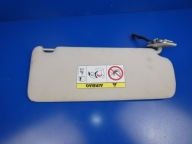 RANGE ROVER EVOQUE and L538 visor cover PRZECIWSLONECZNA left