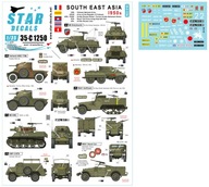 Star Decals 35-C1250 1/35 South East Asia - 1950s