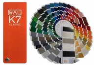 Próbnik kolorów Wzornik RAL K7 Classic kolory