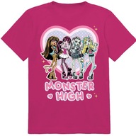 KOSZULKA DZIECIĘCA T-SHIRT DLA DZIECKA MONSTER HIGH 116 PREZENT JAKOŚĆ