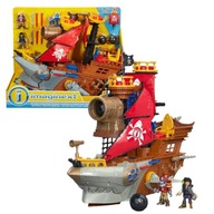 Imaginext Statek Piracki Rekin - Zabawa dla Dzieci 3-8 lat