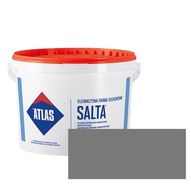 ATLAS SALTA elewacyjna farba silikonowa baza szara kolor SAH395 10l