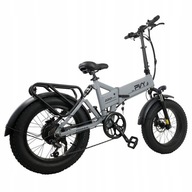 Elektrický skladací bicykel PVY Z20 Plus Rám Malé kolesá 20 "sivá"