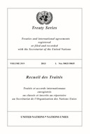 Treaty Series 2919 (English/French Edition)