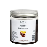 Telový peeling - Kanu Nature - ČOKOLÁDOVO-ORANŽOVÁ s kávou (1 kg)