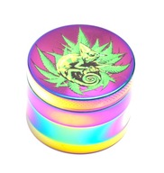 MŁYNEK GRINDER METALOWY CBD THC MARIHUANA TYTOŃ