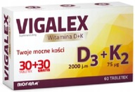 Vigalex D3+K2 60 tab IMUNITA ZDRAVÁ KOSTI