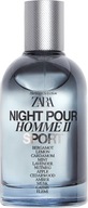 Perfumy Męskie ZARA NIGHT POUR HOMME II SPORT 100ml EDP