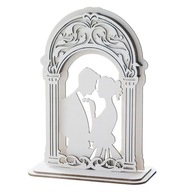 KARTON scrapbook dekoráció 3D Ifjú pár exploding box