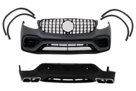 Body Kit pre Mercedes GLC Coupe C253 15-07.19 Nárazník Podbehy kolies C63 Look