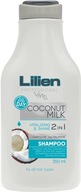 Lilien Coconut Milk 2v1 šampón pre všetky typy vlasov 350 ml