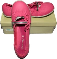 Różowe buciki balerinki trzewiki buty - r 32