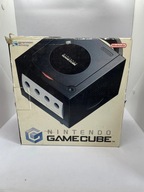 Konsola Nintendo GameCube Czarna + Karton + Instrukcja Zestaw 2 Pady