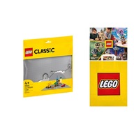 LEGO Classic - Szara płytka konstrukcyjna (11024) +Torba +Katalog 2024