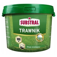 Nawóz Do TRAWY TRAWNIKA Substral 100 DNI 4,5 kg Wiaderko Zagęszcza WZMACNIA