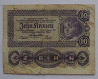 10 KORON Austria z 1922 roku