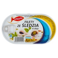 Graal Filety ze śledzia w oleju 170g