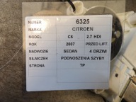 Citroen C6 mini motor windows rear right 9661050180 994352-103