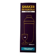 ZESTAW BARMAŃSKI DO DRINKÓW URODZINY SHAKER 9 EL