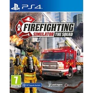 PS4 FIREFIGHTER SIMULATOR THE SQUAD / SIMULÁCIE