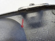 grid of a bumper left front RENAULT SCENIC III 261570001R