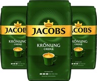 Kawa ziarnista Jacobs Krönung 3x 1kg, intensywność 3/6