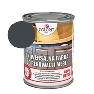 COLORIT Uniwersalna farba do renowacji mebli Antracyt 750 ml