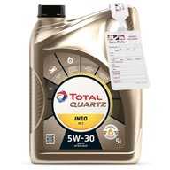 Olej Total Quartz Ineo MC3 5W30 5L + prívesok