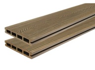 Deska kompozytowa NATUR z fakturą drewna 3m i 4m piaskowy teak