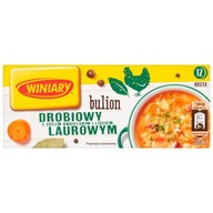 WINIARY Bulion drobiowy z ziołami kostka 120g