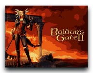 Baldur’s Gate 2 - OBRAZ 60x40 plakat gra baldurs 3