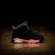 Detské topánky Nike Jordan 6 Black Infrared r.19.5