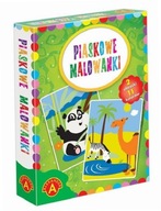 Piaskowe malowanki - Panda i Wielbłąd ALEX