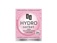 AA Hydro Sorbet Krem do twarzy 50ml 24h multinawilzenie+ukojenie