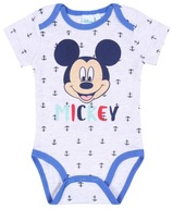 Szare body niemowlęce Myszka Mickey DISNEY 86 cm