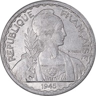 Moneta, FRANCUSKIE INDOCHINY, 20 Cents, 1945, Cast