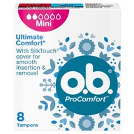 O.B. ProComfort Mini Tampóny 8 Ks