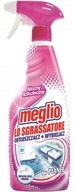 Odtłuszczacz + Wybielacz uniwersalny w piance MEGLIO - spray 750 ml